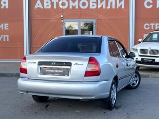 2006 Hyundai Accent ТагАЗ II, серебристый, 415000 рублей, вид 5