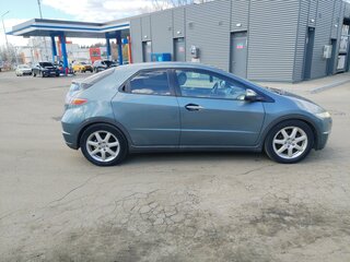 2008 Honda Civic VIII, голубой, 640000 рублей, вид 3