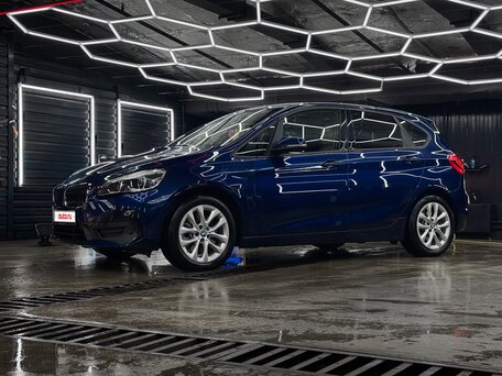 2019 BMW 2 серии Active Tourer 225xe F45 Рестайлинг, синий, 2150000 рублей, вид 3