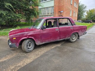 2000 Lada (ВАЗ) 2107, пурпурный, 55000 рублей, вид 4