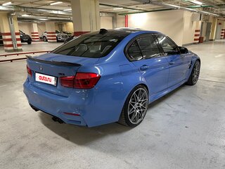 2016 BMW M3 Competition Package V (F80), голубой, 4599000 рублей, вид 4
