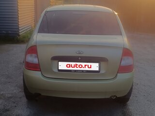 2006 Lada (ВАЗ) Kalina I, зелёный, 120000 рублей, вид 4