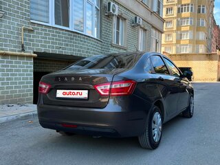2017 Lada (ВАЗ) Vesta I, коричневый, 850000 рублей, вид 4