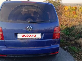 2007 Volkswagen Touran I Рестайлинг, синий, 850000 рублей, вид 5