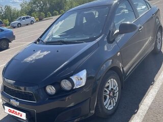 2012 Chevrolet Aveo II, чёрный, 583000 рублей, вид 2