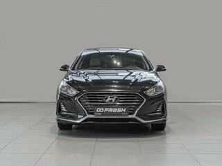 2018 Hyundai Sonata VII (LF) Рестайлинг, чёрный, 1630000 рублей, вид 3