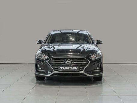 2018 Hyundai Sonata VII (LF) Рестайлинг, чёрный, 1630000 рублей, вид 3