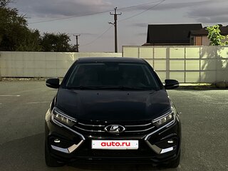 2023 Lada (ВАЗ) Vesta I Рестайлинг (NG), чёрный, 1100000 рублей, вид 2