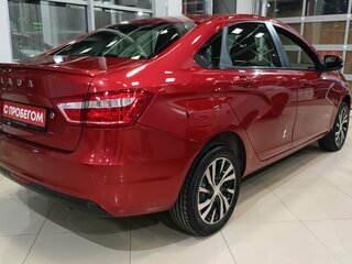 2016 Lada (ВАЗ) Vesta I, красный, 704000 рублей, вид 4