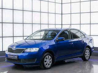 2018 Skoda Rapid I Рестайлинг, синий, 1229000 рублей, вид 1