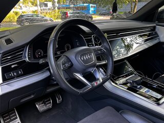 2019 Audi Q8 50 TDI I (4M), оранжевый, 5500000 рублей, вид 4