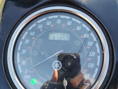 2010 Yamaha XV 1900, красный, 750000 рублей, вид 5