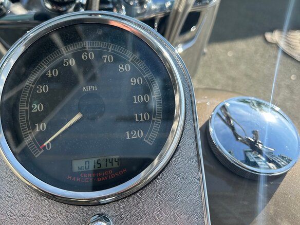 2004 Harley-Davidson Fat Boy, коричневый, 680000 рублей - вид 5