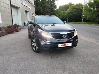 2012 Kia Sportage III, чёрный, 1290000 рублей, вид 1