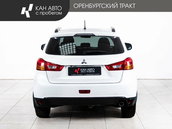 2014 Mitsubishi ASX I Рестайлинг, белый, 1348000 рублей - вид 3
