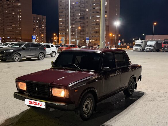 2008 Lada (ВАЗ) 2107, пурпурный, 87000 рублей