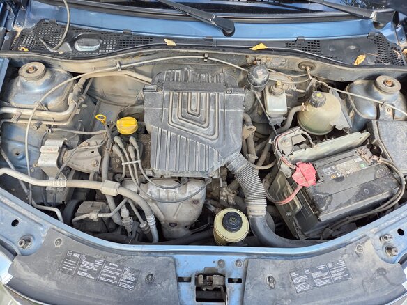 2013 Renault Logan I Рестайлинг, синий, 265000 рублей - вид 7