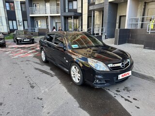 2008 Opel Vectra C Рестайлинг, чёрный, 590000 рублей, вид 2
