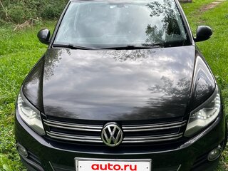 2011 Volkswagen Tiguan I Рестайлинг, чёрный, 1250000 рублей, вид 1
