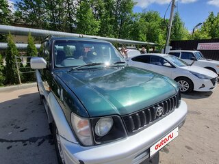 1997 Toyota Land Cruiser Prado 90 Series, зелёный, 740000 рублей, вид 2