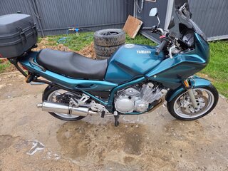 1995 Yamaha XJ900, зелёный, 299000 рублей, вид 2