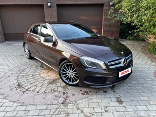 2015 Mercedes-Benz A-Класс 180 III (W176), коричневый, 1900000 рублей, вид 1