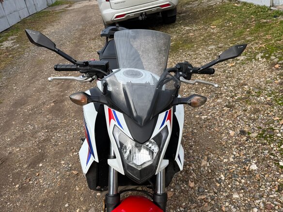 2014 Honda CB 650F, белый, 600000 рублей