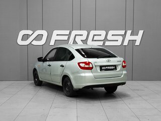 2015 Lada (ВАЗ) Granta I, серебристый, 345000 рублей, вид 2