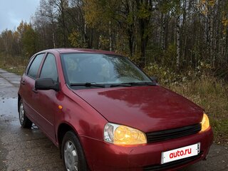 2012 Lada (ВАЗ) Kalina I, красный, 220000 рублей, вид 4