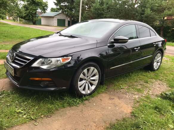 2010 Volkswagen Passat CC I, чёрный, 1330000 рублей - вид 1