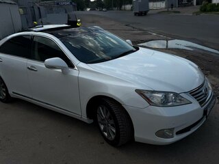 2012 Lexus ES 350 V Рестайлинг, белый, 1520000 рублей, вид 3