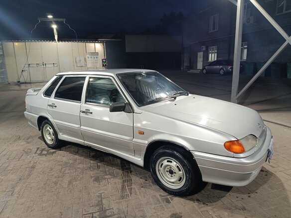 2006 Lada (ВАЗ) 2115, серебристый - вид 3