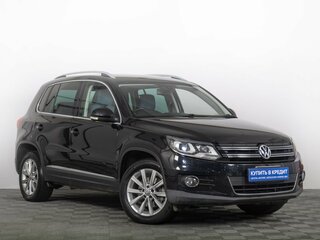 2012 Volkswagen Tiguan I Рестайлинг, чёрный, 1269000 рублей, вид 1