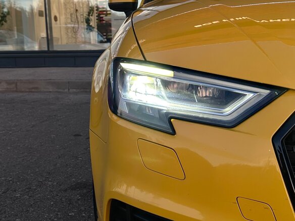 2019 Audi A3 III (8V) Рестайлинг, жёлтый, 1675000 рублей - вид 5