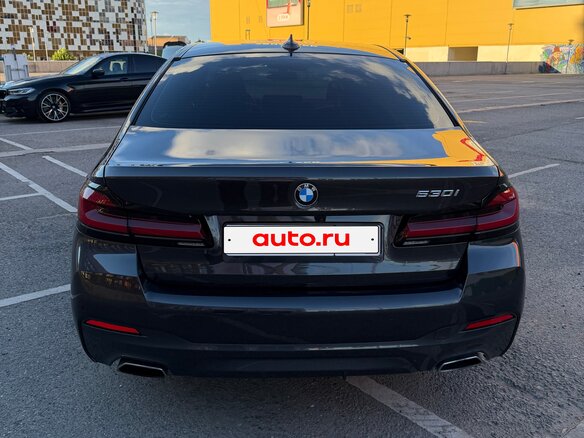 2022 BMW 5 серии 530i VII (G30/G31/G38) Рестайлинг, серый - вид 4