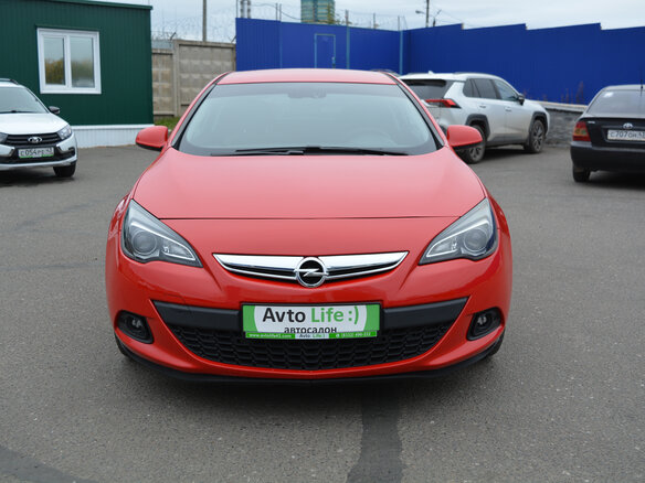 2012 Opel Astra GTC J Рестайлинг, красный - вид 1