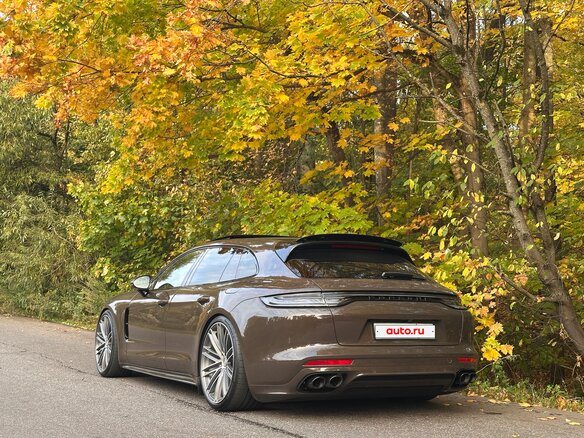 2021 Porsche Panamera 4S E-Hybrid Sport Turismo II Рестайлинг, коричневый, 11200000 рублей - вид 8
