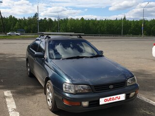 1992 Toyota Corona IX (T190), голубой, 285000 рублей, вид 2