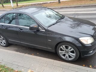 2007 Mercedes-Benz C-Класс 280 III (W204), чёрный, 1400000 рублей, вид 5