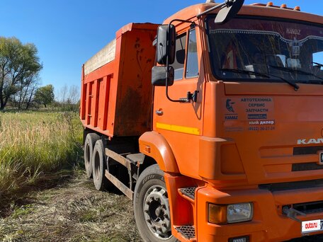 2011 КамАЗ 65115, оранжевый, 2150000 рублей, вид 3