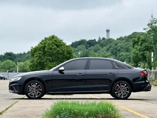 2022 Audi A4 35 TFSI V (B9) Рестайлинг, чёрный, 2191010 рублей, вид 4