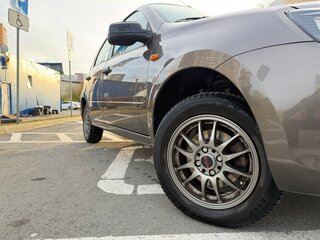 2015 Lada (ВАЗ) Kalina II, коричневый, 525000 рублей, вид 2
