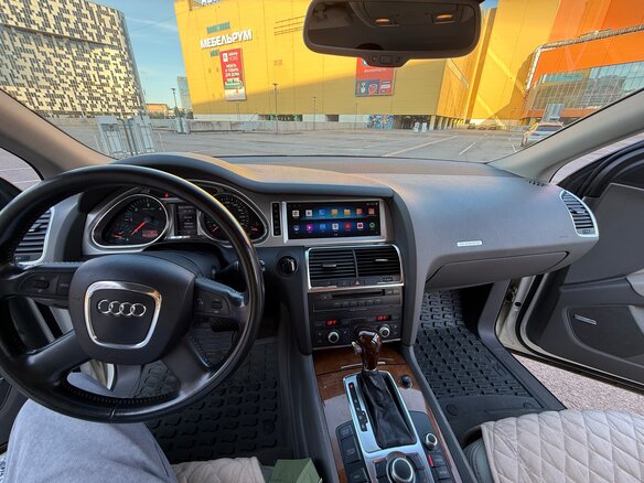 2009 Audi Q7 I (4L) Рестайлинг, белый, 1620000 рублей - вид 16