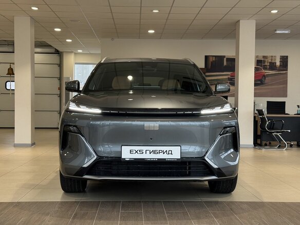 2026 Geely EX5 Гибрид EM-R, серый, 3829990 рублей - вид 1