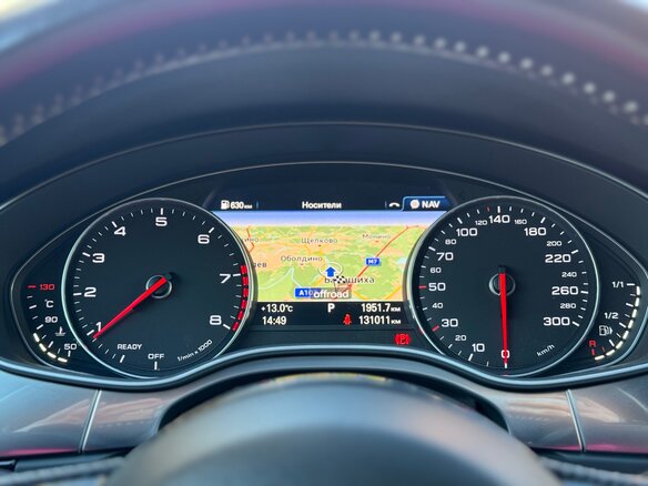 2017 Audi A6 IV (C7) Рестайлинг, серый, 2990000 рублей - вид 32