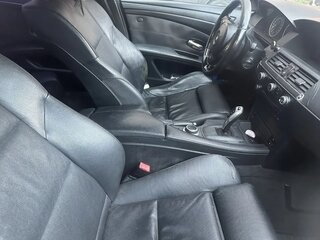 2008 BMW 5 серии 520d V (E60/E61) Рестайлинг, чёрный, 1150000 рублей, вид 4