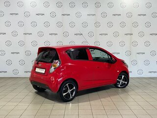 2012 Chevrolet Spark III, красный, 499000 рублей, вид 4
