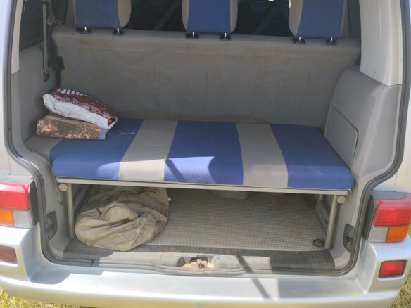 2003 Volkswagen Multivan T4, серебристый, 1180000 рублей - вид 7