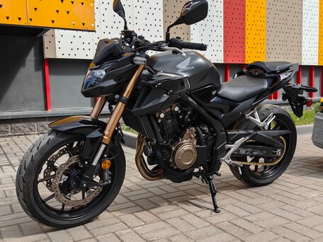2023 Honda CB 500F, чёрный, 690000 рублей, вид 4