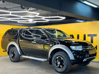 2014 Mitsubishi L200 Super Select IV Рестайлинг, чёрный, 1299000 рублей, вид 3
